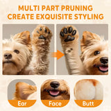 Professional Pet Paw Trimmer - Ultra-Quiet with LED Light