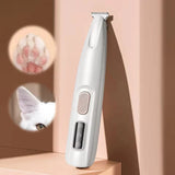 Professional Pet Paw Trimmer - Ultra-Quiet with LED Light