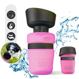 Portable Pet Drinking Water Bottle – Leak-Proof Travel Bowl